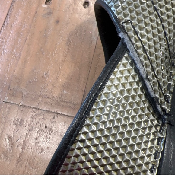 Dansko Womens Professional Clog Leather EU 41 US 10 Metallic Geometric Comfort - Picture 7 of 12